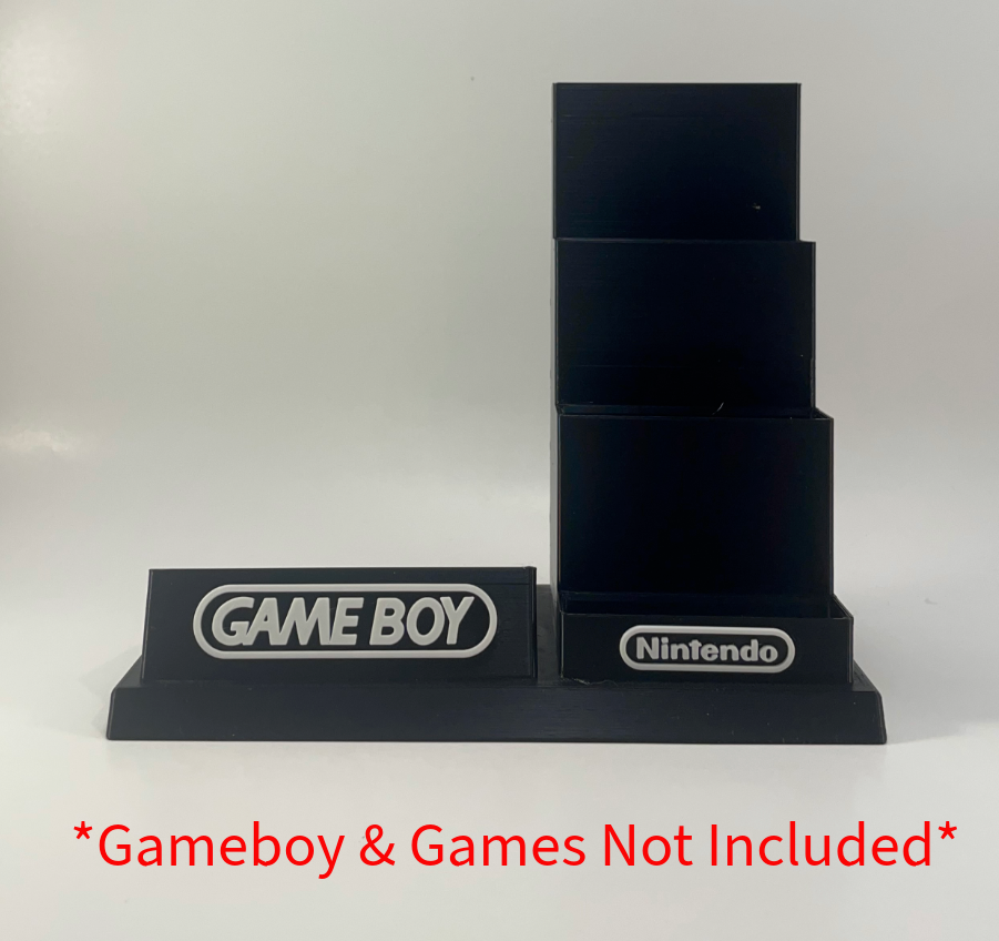 Gameboy Original/Classic & 9 Games in Protective Case - DISPLAY ONLY (Customize)