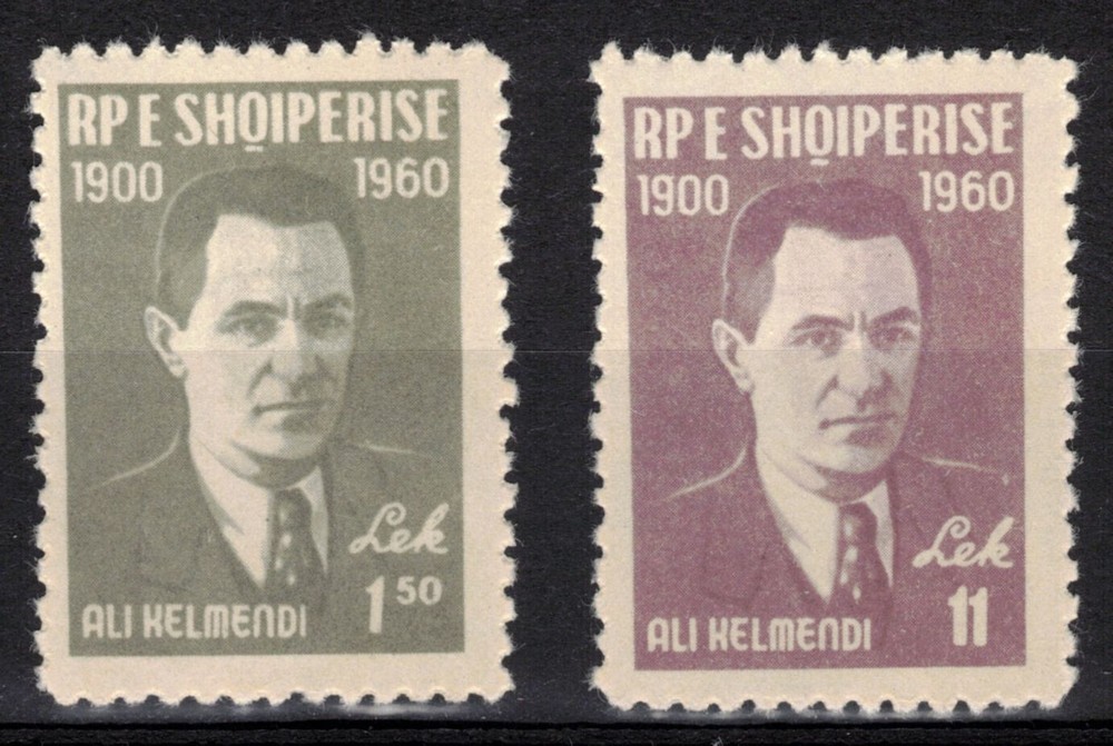 ALBANIA Scott 579-80 Mint NH