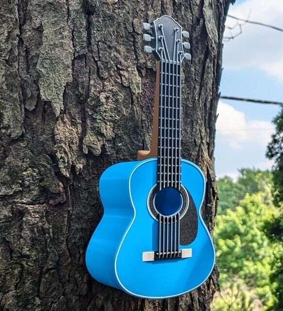Guitar Bird House - Many Colors