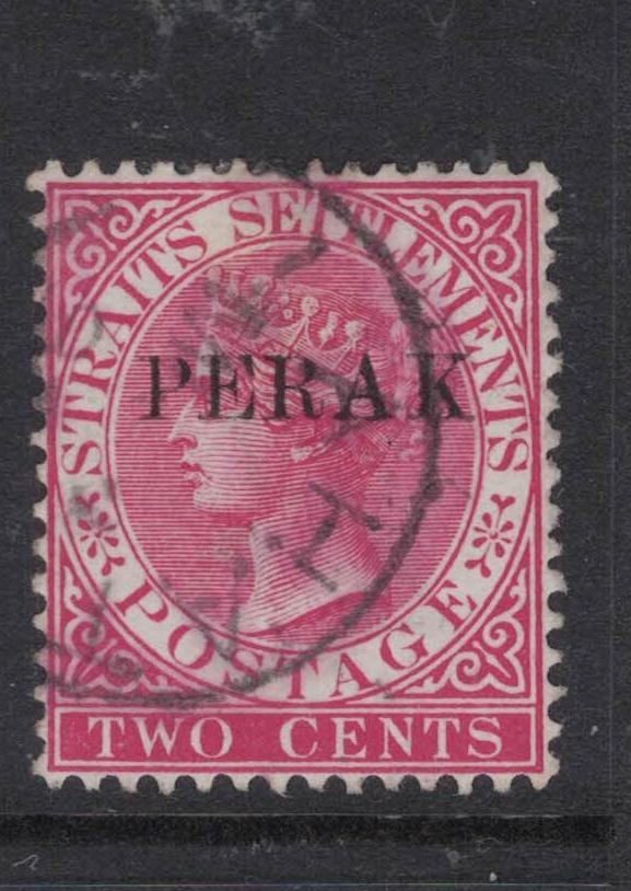 Malaya Perak SG 22 VFU (4fvx)