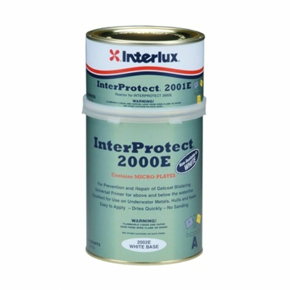 Interlux 5608444 InterProtect 2000E Micro-Plate White QUART epoxy coating fiber