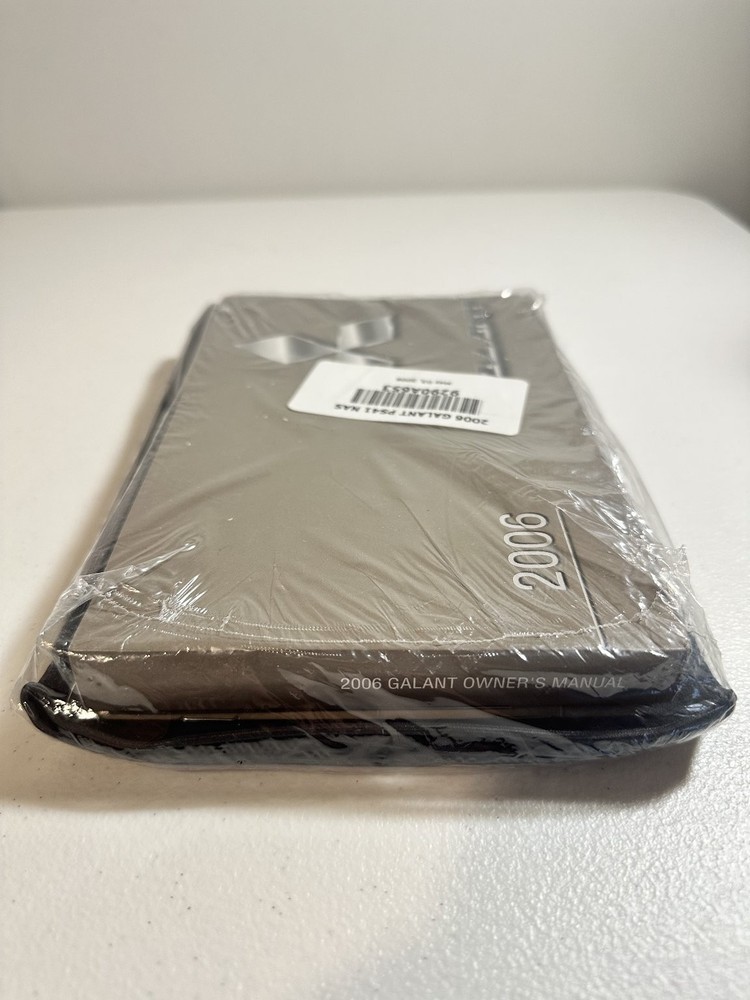 2006 Galant Owner's Manual Mitsubishi