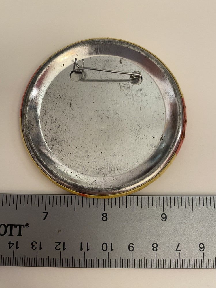 Jack Moore As International Secretary Pin Back Button P65