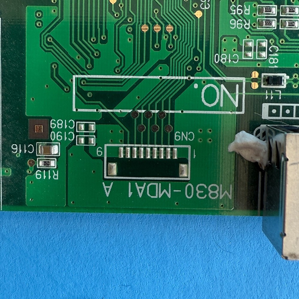 CASIO WK-6500 Replacement Used Part: Main Processor USB Circuit Board M830-MDA1