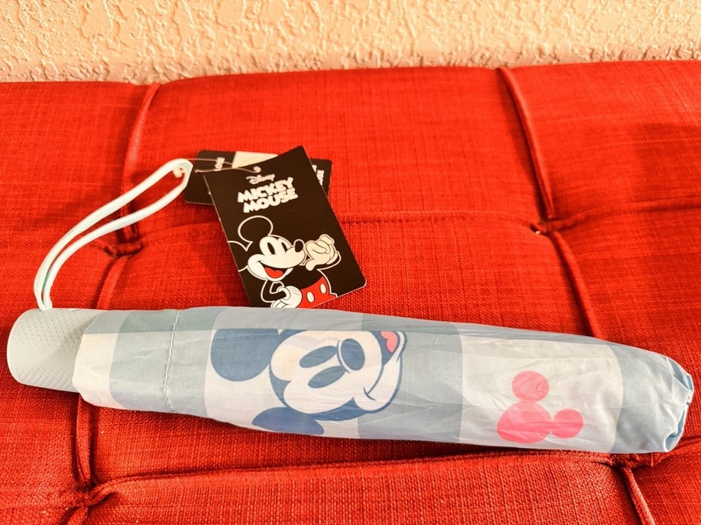 Disney Mickey Mouse Rain Umbrella Auto Open