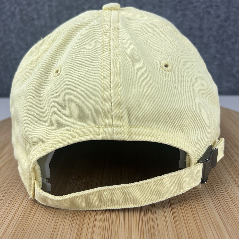 Manito Pro Shops Spokane WA Golf Hat Cap Strapback Fitted Size S-M Yellow Patch