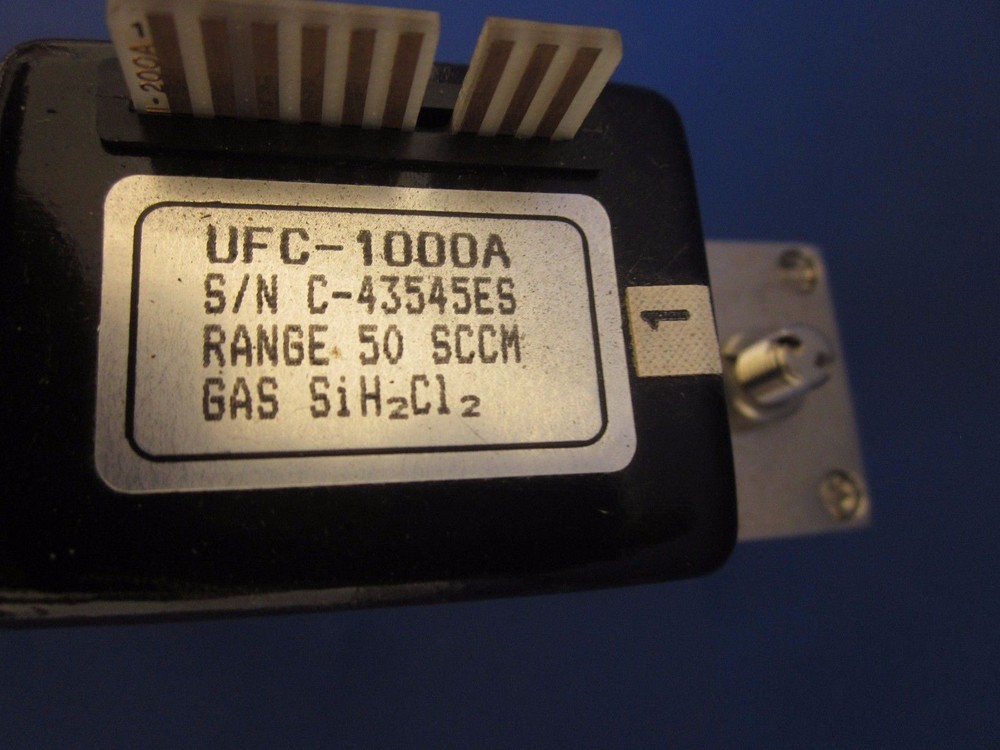 UNIT MFC Mass Flow Controller UFC-1000A, 50 SCCM, SiH2Cl2, Used