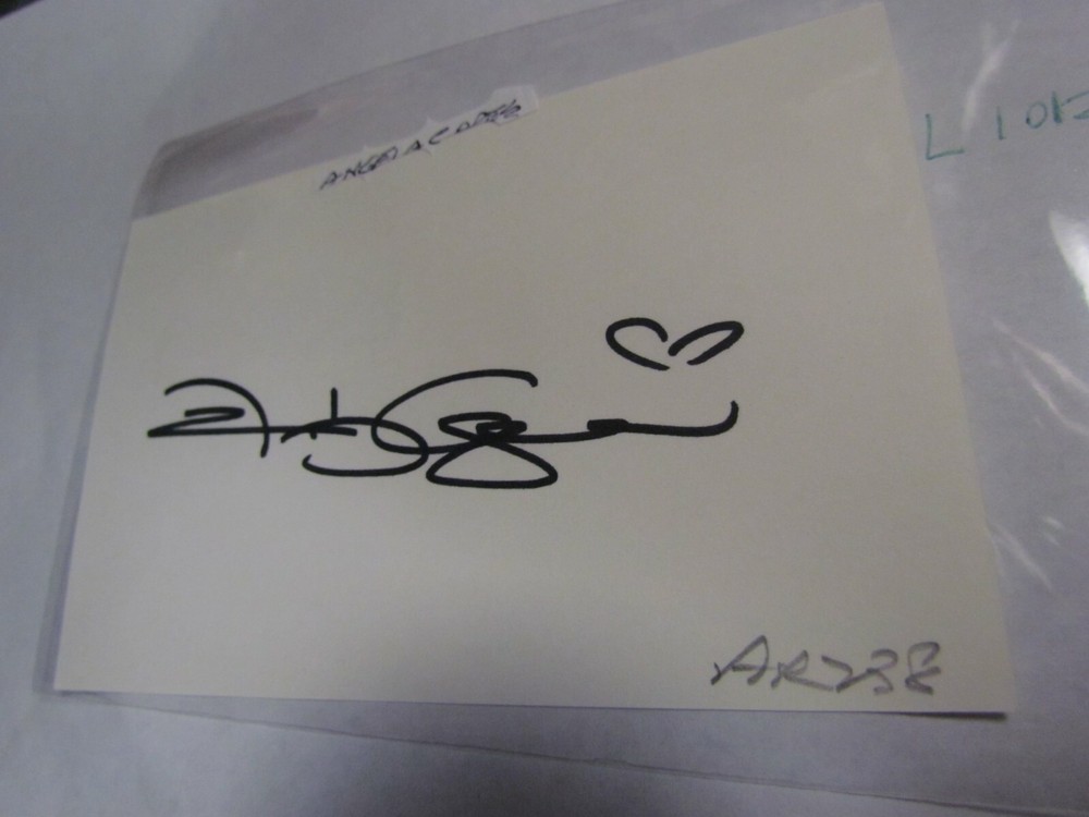 Angela Cope Autographed Postcard 2
