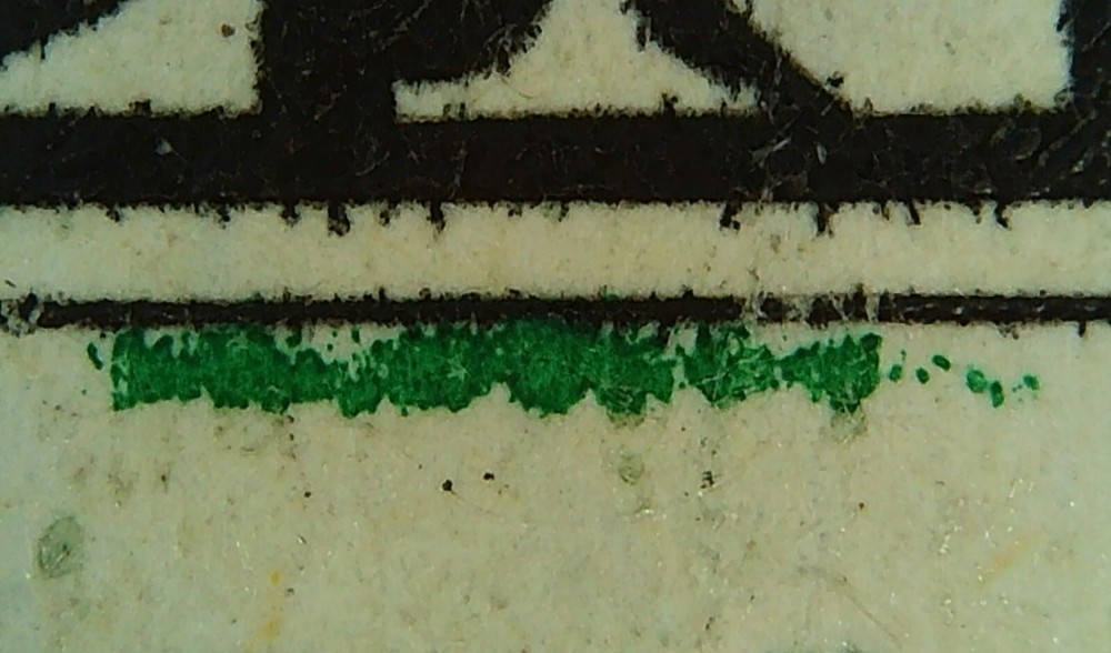 INK ERROR 🍀LUCKY 8'S 🍀MISPRINT🍀$1 BILL🍀SEE PICS🍀ERROR NOTE🍀RARE FIND