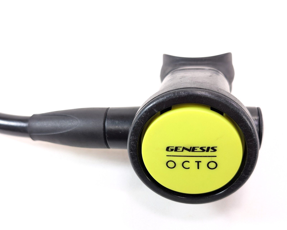 Genesis Octo Octopus 2nd Second Stage Regulator Scuba Dive Diving Yellow #5170