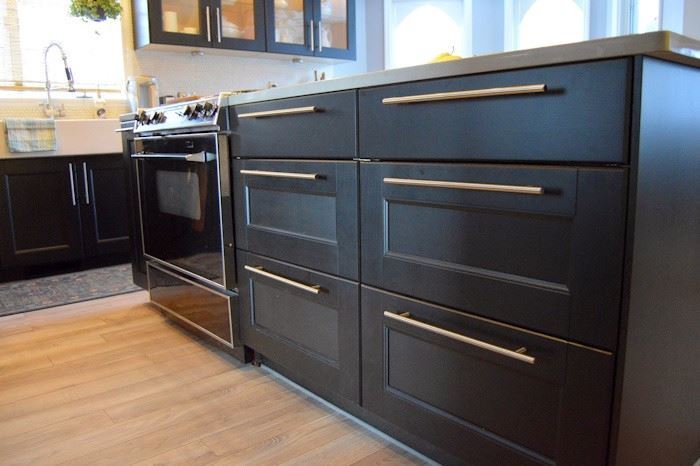 18-7/8" Steel Bar Pull Satin Nickel