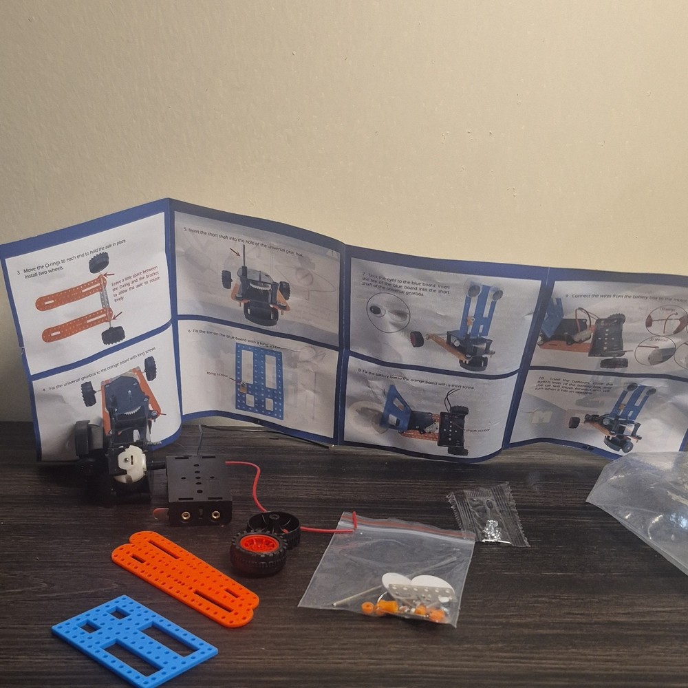 BeanDge Obstacle-Avoidance Robot STEM Kit Educational Electronics Toy