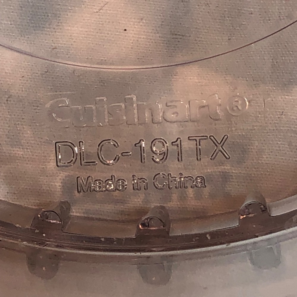 Cuisinart DLC-191TX Mini-Prep Food Processor Replacement Work Bowl for DLC-1TX