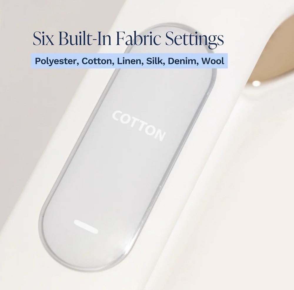Nori Handheld Press Steam Iron, White