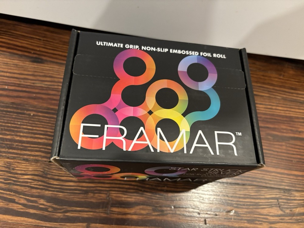 Framar Foil Roll Medium Embossed New In Box Highlighting Roll
