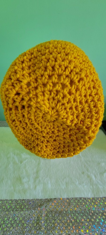 Slouchy crochet hat handmade