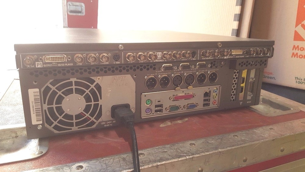 Grass Valley Turbo iDDR Intelligent Digital Disk Recorder W/ RESTORE DISK*CASED*