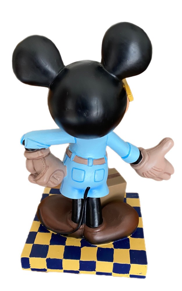 Rare Unique Mickey Mouse Bobble Dobbles Suddath Movers Figure Disney