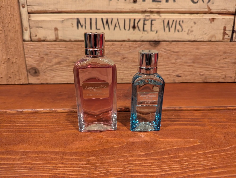 Abercrombie & Fitch Perfume: First Instinct & First Instinct Blue (No Box)