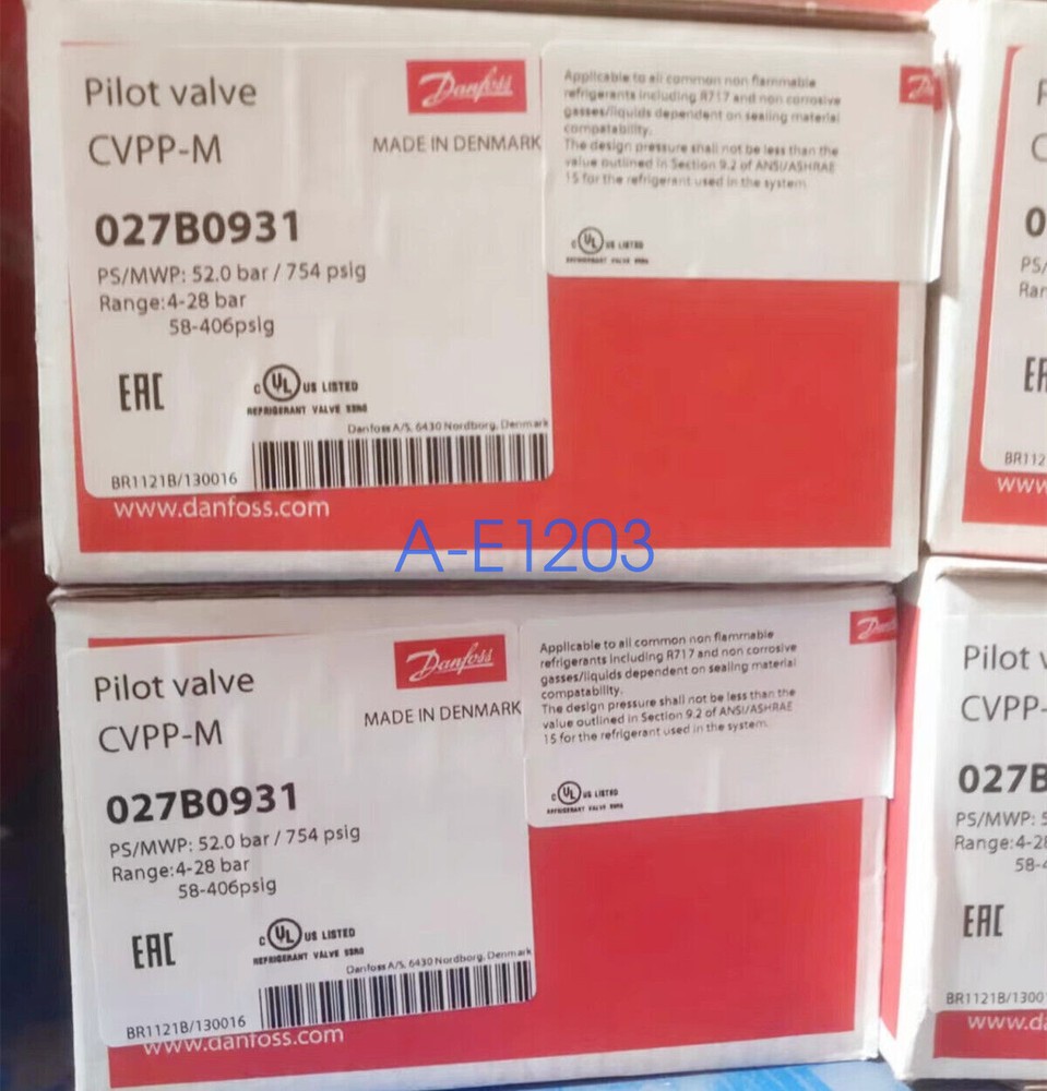 1PC Danfoss CVPP-M 027B0931 Pilot Valve DHL/FedEx