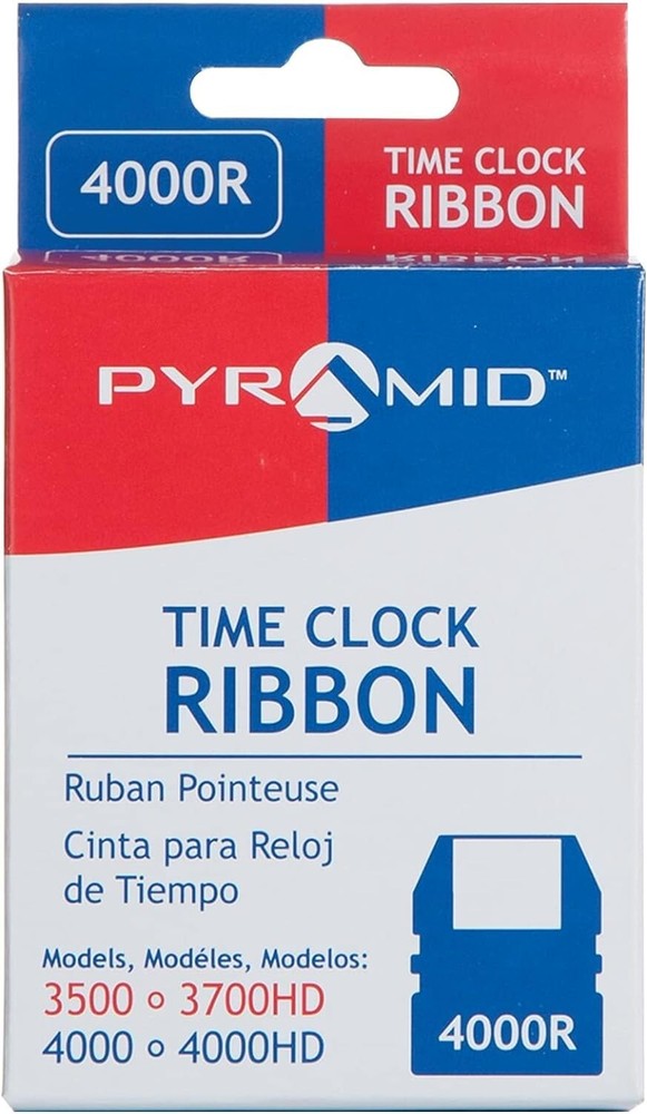 Pyramida Time Clock Replacement Ribbon for 3500/3700 Models System Tool New