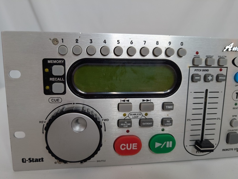 American DJ Audio DCD-PRO400 Dual CD Player & Controller Panel w/Cables