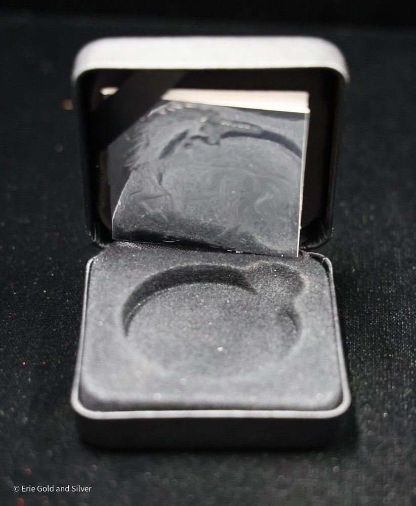 1994 China 1 oz Silver Unicorn BOX/ COA ONLY