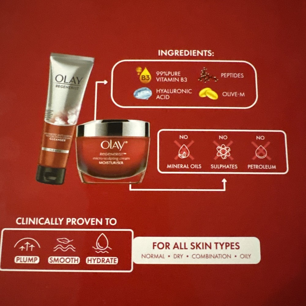 Olay Regenerist Gift Set – New & Sealed