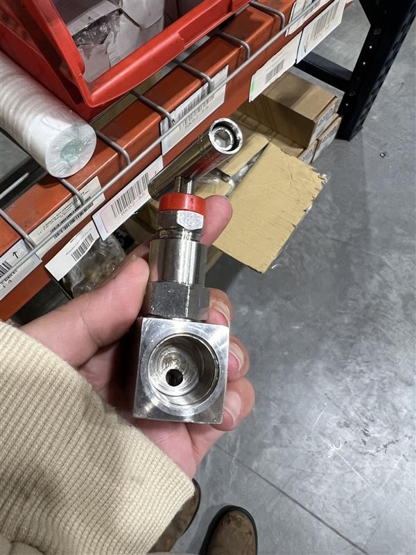 Stainless Steel Panel Mount Needle Valve - 1/2"