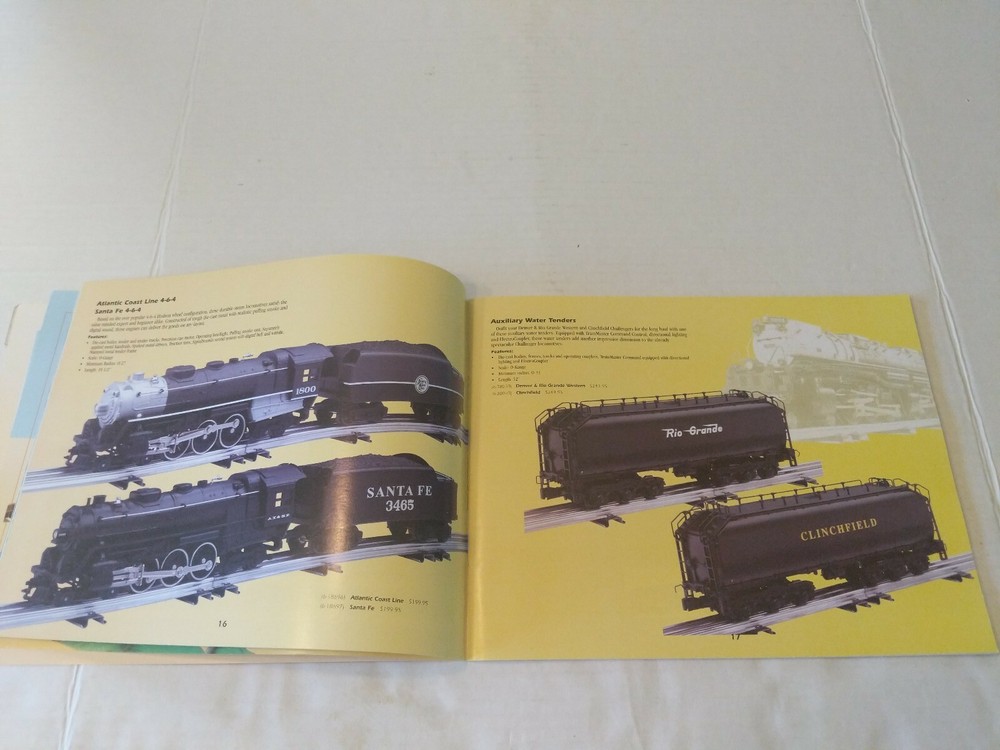 2001 Lionel Classic Trains Volume 2 Hansen