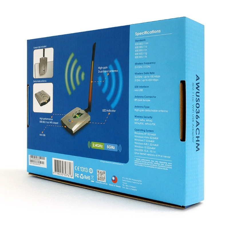 Alfa AWUS036ACHM USB Adapter