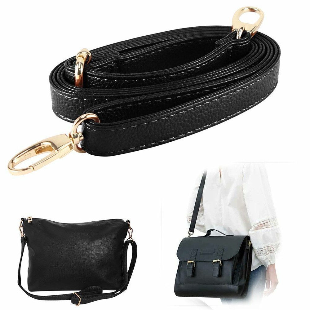 Adjustable Leather Shoulder Bag Belt Strap Crossbody Replacement Handbag Handle