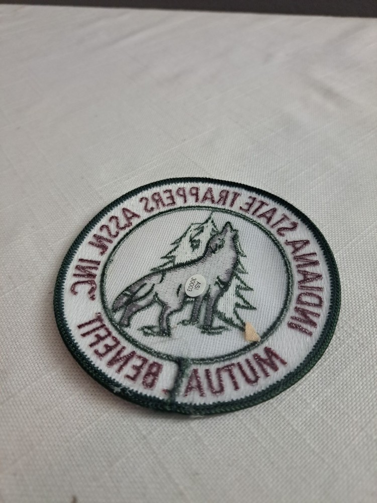 Indiana State Trappers Assn. Mutual Benefit Patch