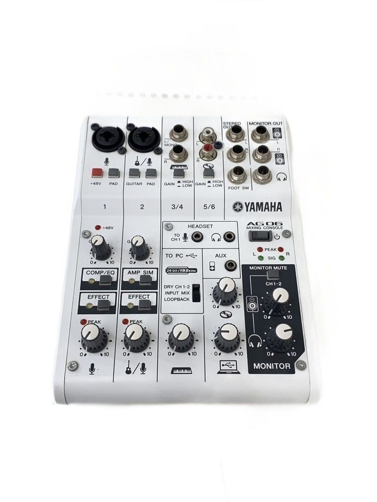 YAMAHA AG06 mixer Used