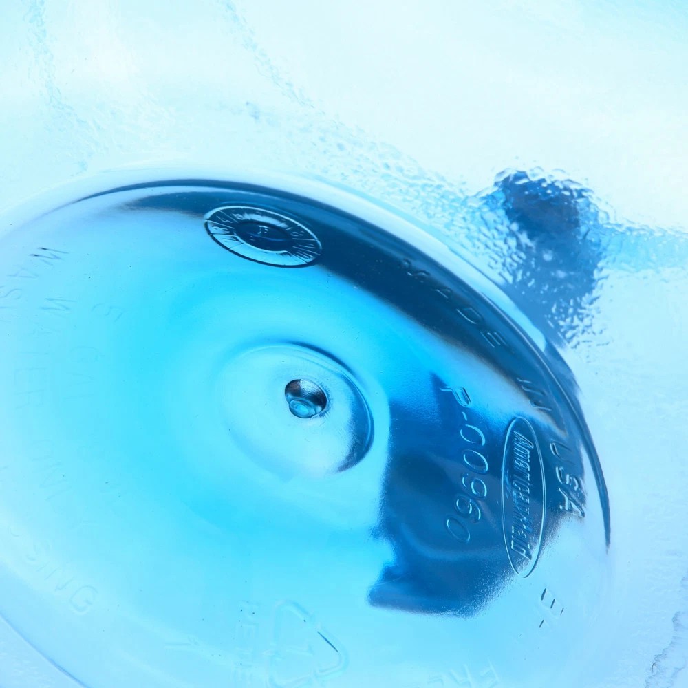 Large Reusable 5 Gallon Water Bottle Jug Container BPA Free Home Office (2 Pack)