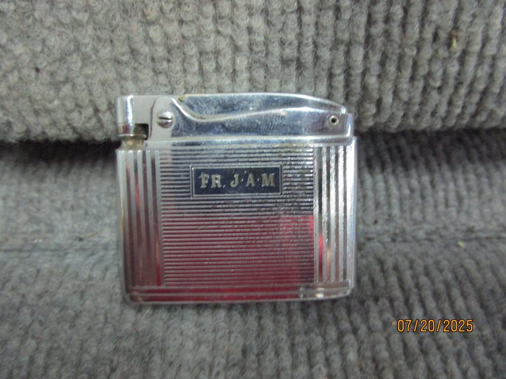 Vintage Ronson Adonis Lighter w Initials