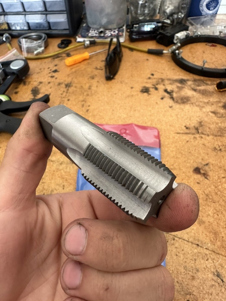 3/4" - 14 NPTF HSS 5F Taper Pipe Tap