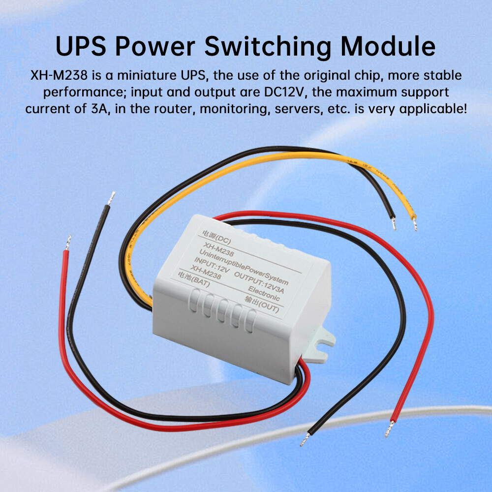 XH-M238 Power Module UPS Uninterruptible Controller Emergency Power Switching