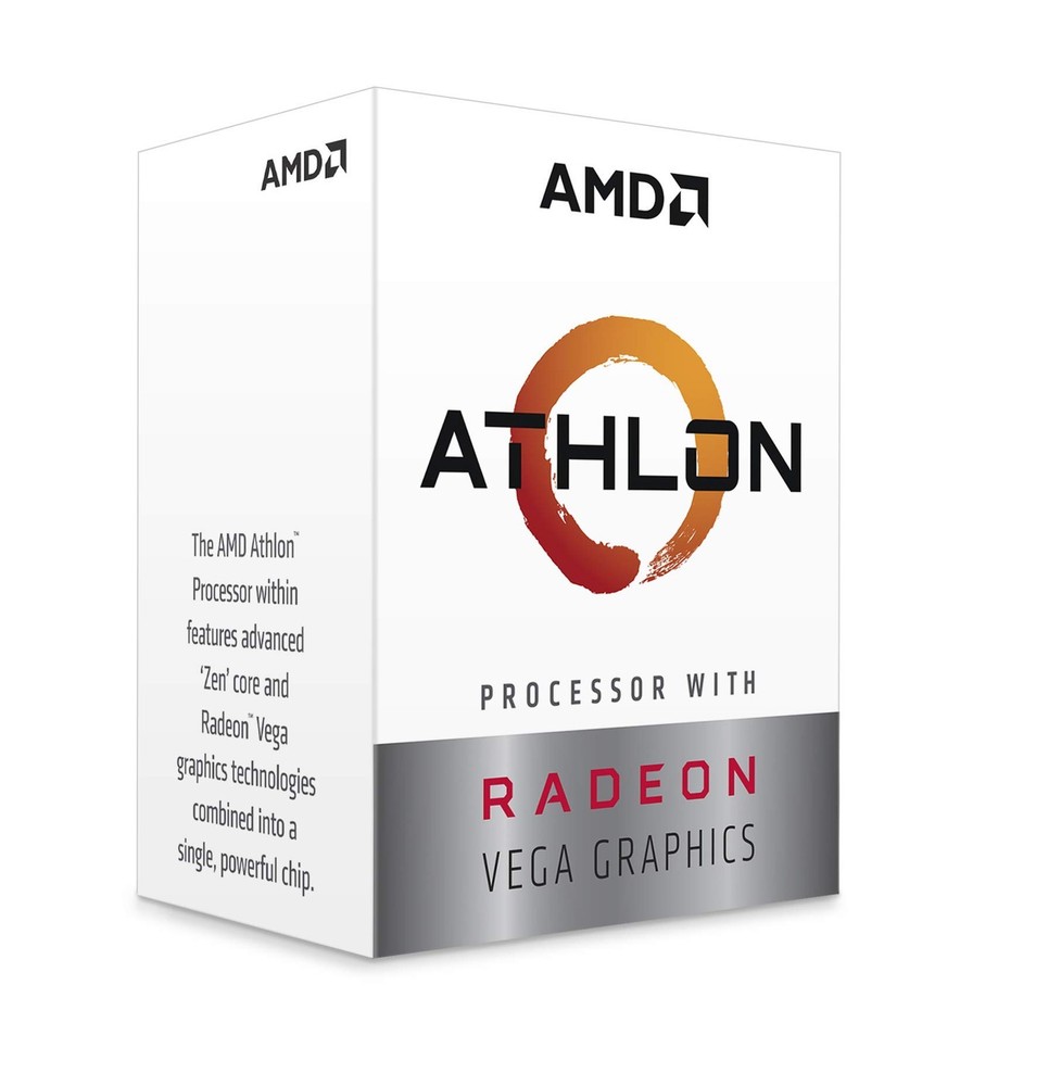 AMD Athlon 3000G 2-Core, 4-Thread Unlocked Desktop Processor NO BOX