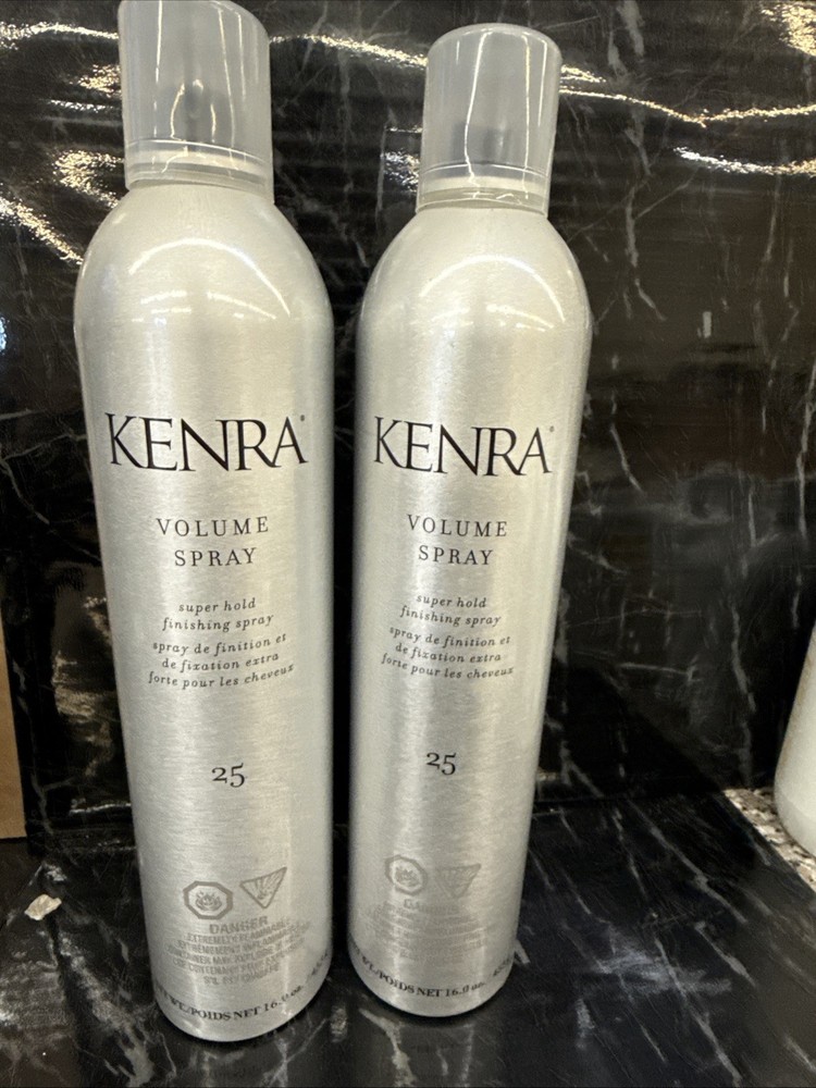 2x Kenra #25 Volume Spray 16oz New