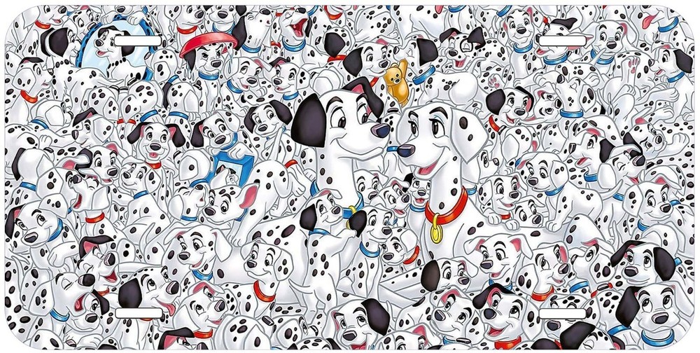 Dalmatian Novelty Auto License Plate