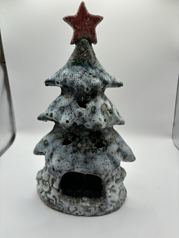 Christmas Tree Tea Light Holder 10 Inches