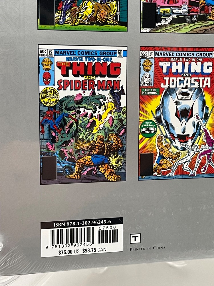 Marvel Two-In-One Masterworks Vol 8 REGULAR COVER Marvel HC Sealed