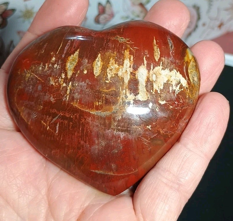 Petrified Wood Heart
