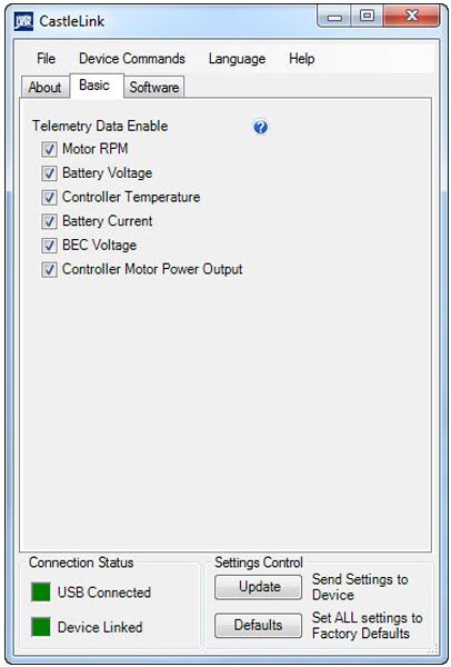Castle Creations Telemetry Link for Spektrum X-Bus