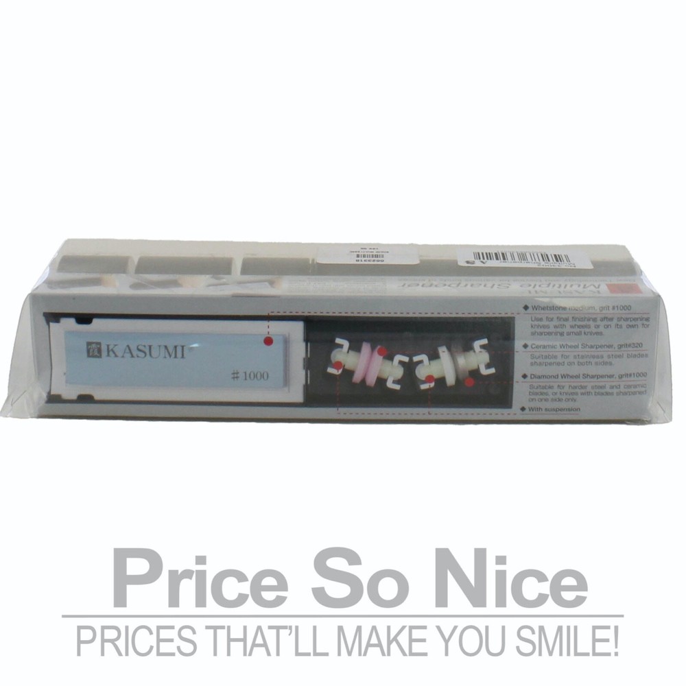 Kasumi Multiple Sharpener with Whetstone MSRP $140