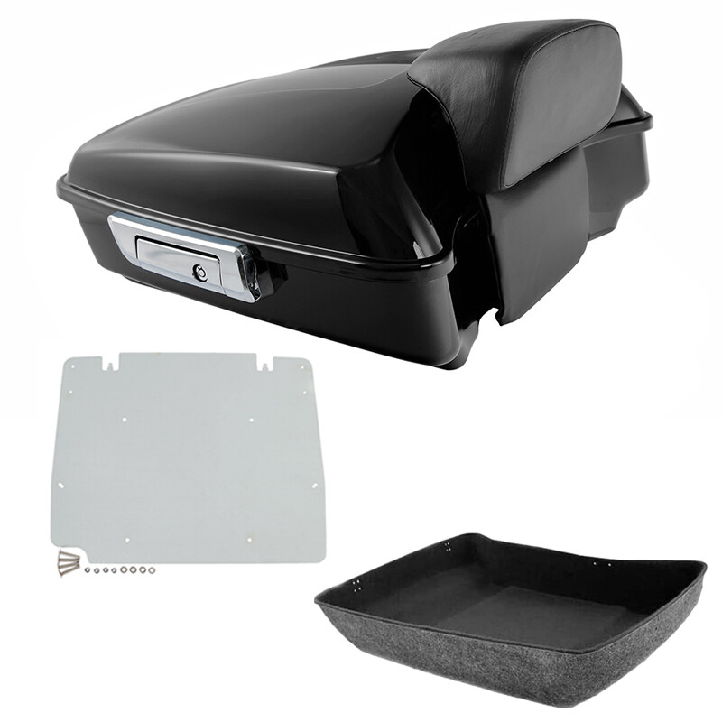 Chopped Trunk Backrest Base Plate Fit For Harley Touring Electra Glide 2014-2026