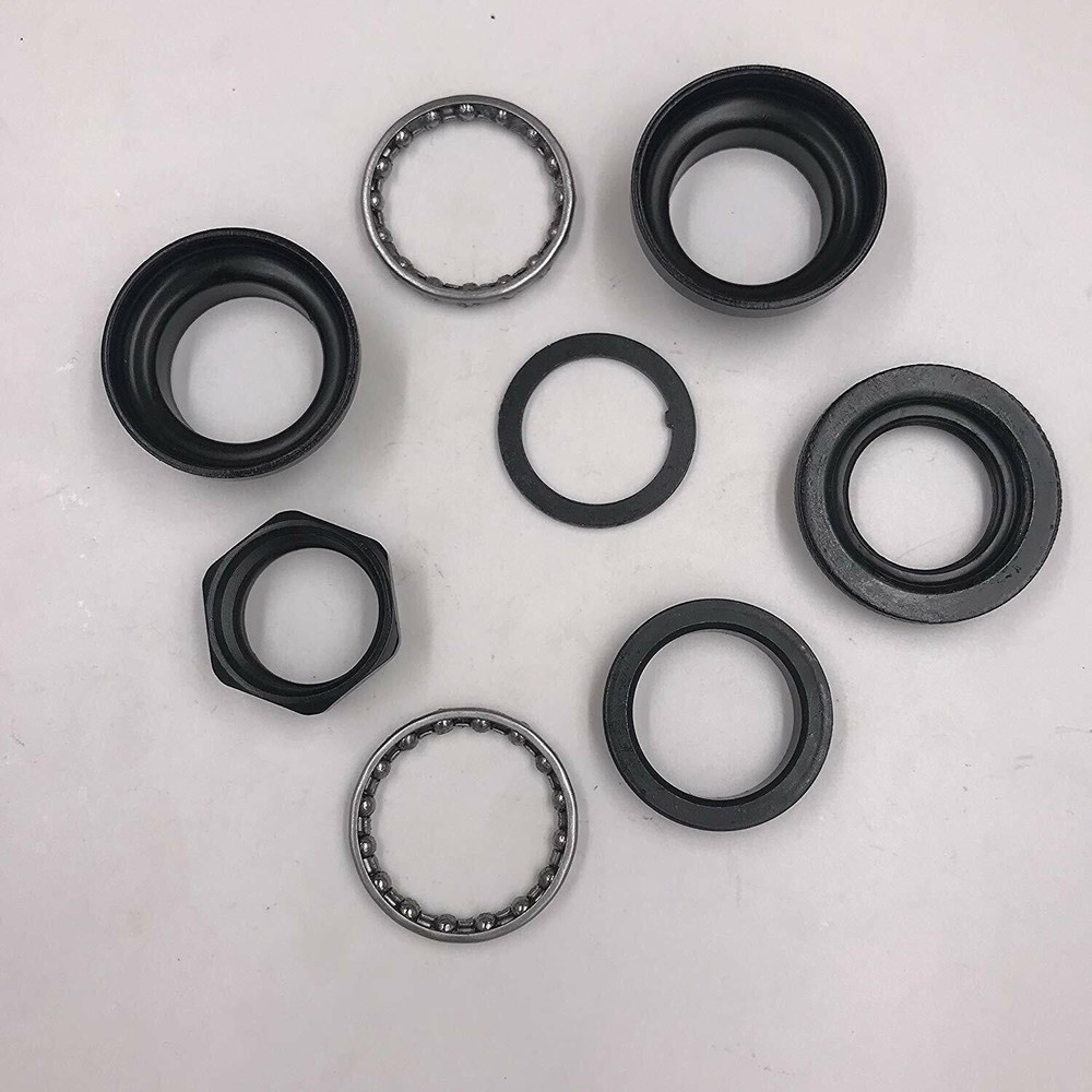 CDHPOWER 8pcs 1" Threaded Bicycle Headset Combo(Black)- Gas Motorized Bicycle