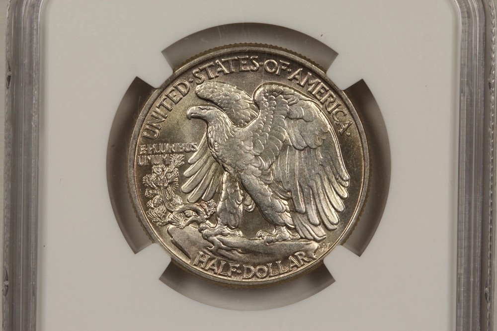1945 Walking Liberty Half Dollar NGC MS64