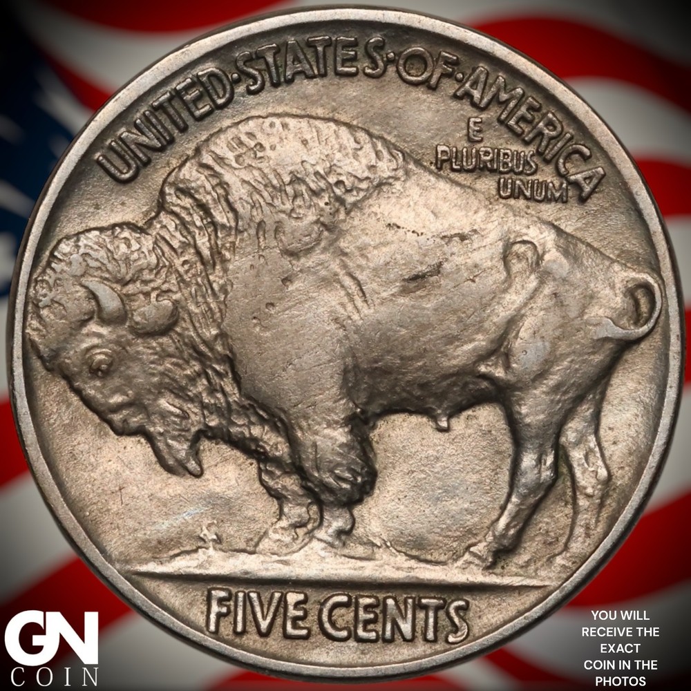 1916 P Buffalo Nickel A7828